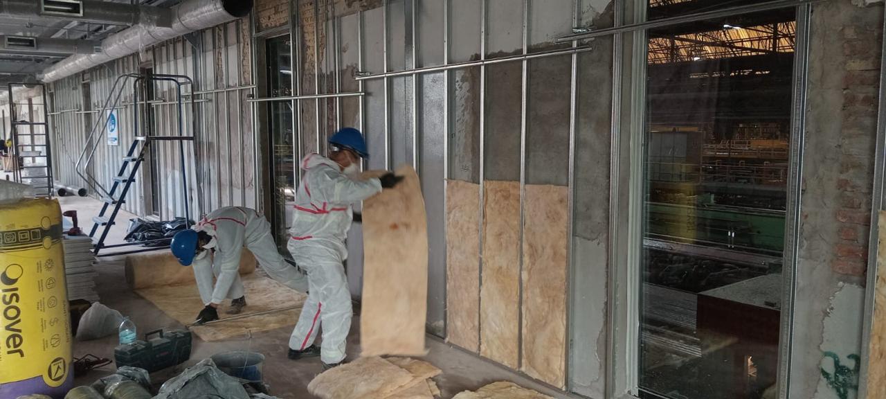 Obra Siderca en Campana, Buenos Aires